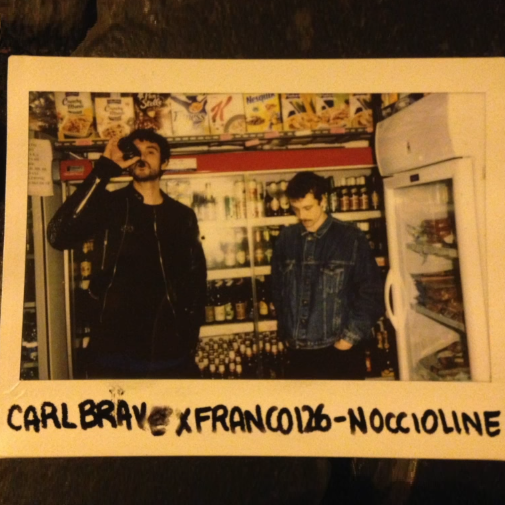 Cover della canzone 'Noccioline' di Carl Brave x Franco126