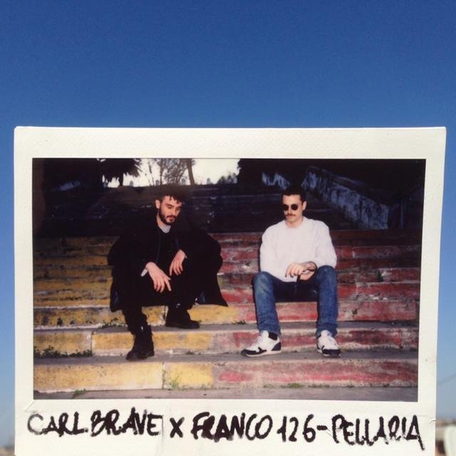 Cover della canzone 'Pellaria' di Carl Brave x Franco126
