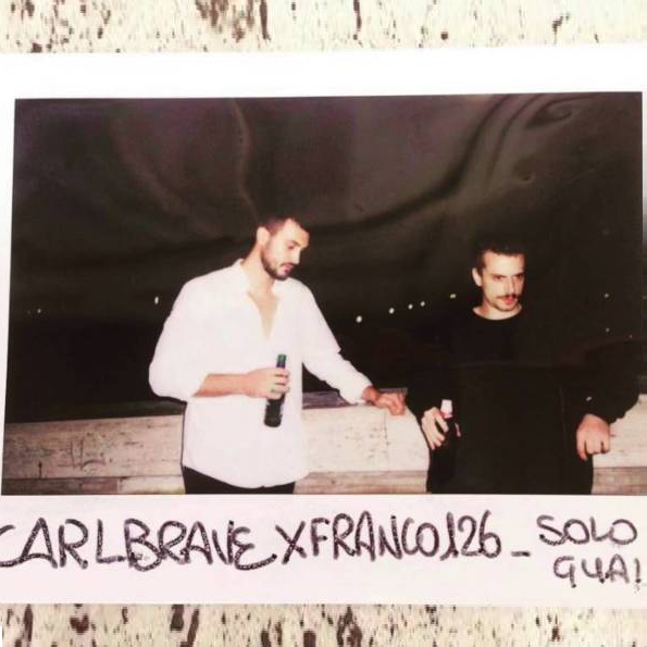Cover della canzone 'Solo guai' di Carl Brave x Franco126