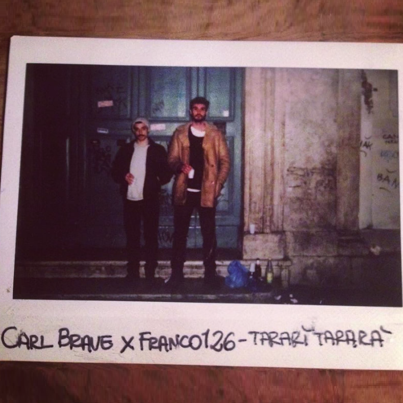 Cover della canzone 'Tararì tararà' di Carl Brave x Franco126