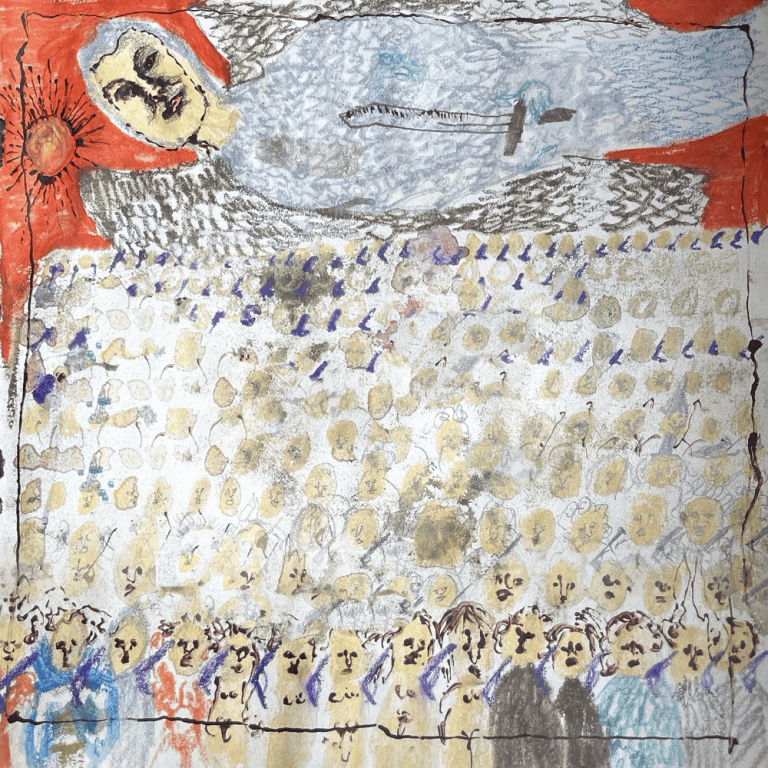 Cover della canzone 'Amici stretti' di chiello