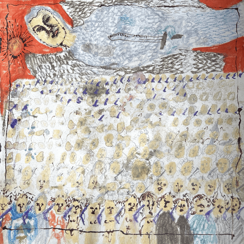 Cover della canzone 'Amici stretti' di chiello