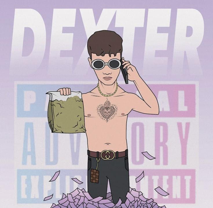 Cover della canzone 'DXTR' di chiello