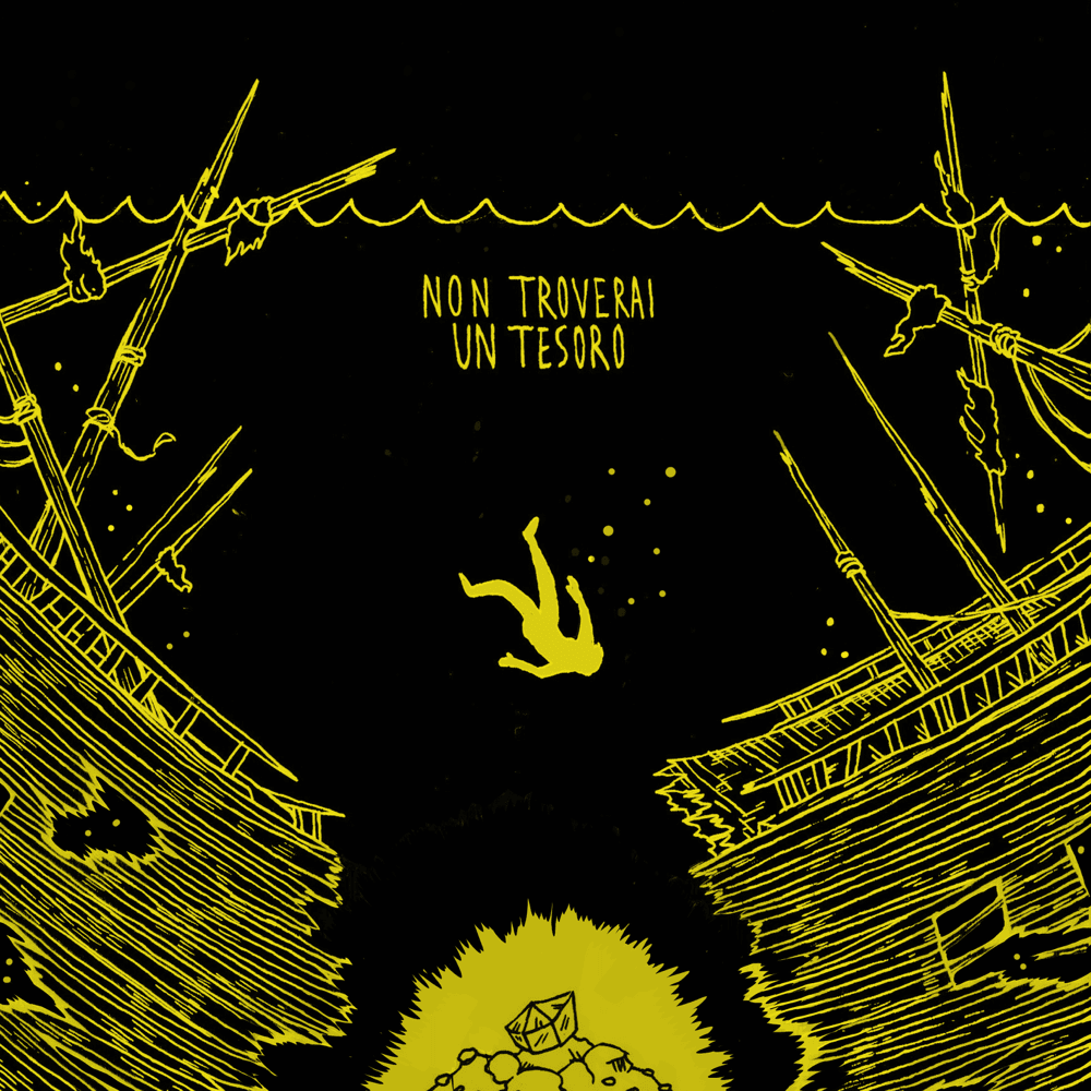 Cover dell'album 'Non troverai un tesoro - EP' di chiello