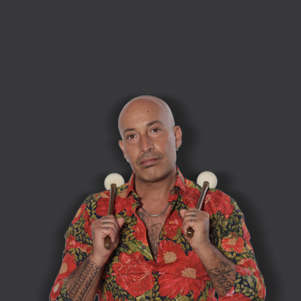 Foto di Ciccio Merolla, artista con ruolo nel rap italiano