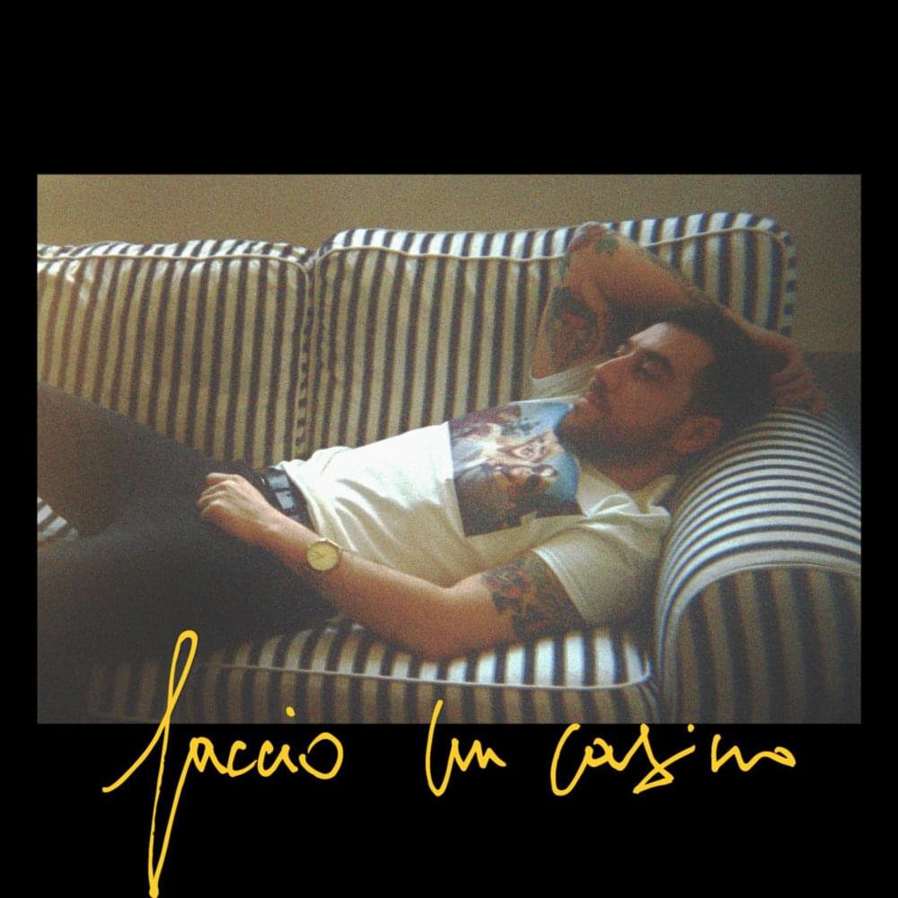 Cover della canzone 'Faccio un casino' di Coez