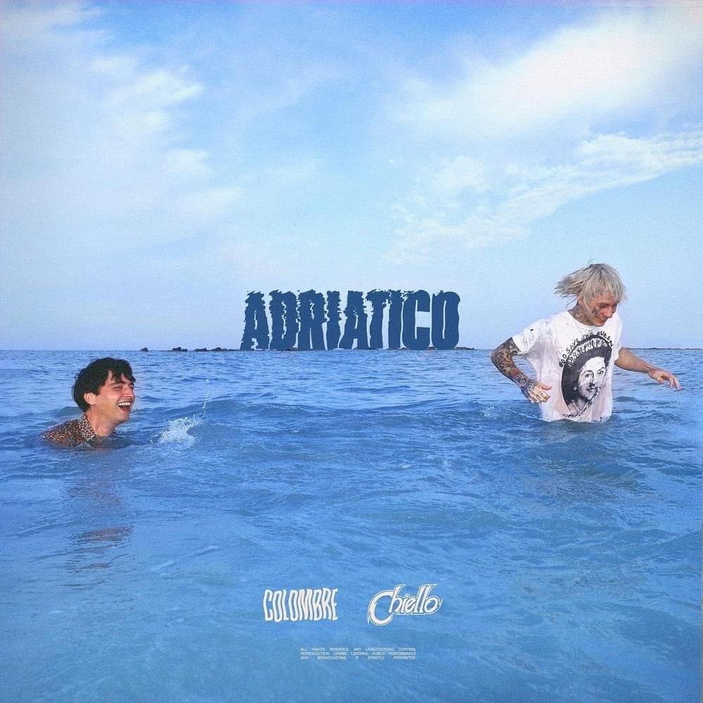Cover della canzone 'Adriatico' di Colombre ft. chiello