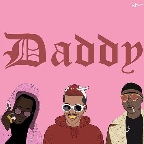 Cover della canzone 'DADDY' di Coyote Jo Bastard ft. Leto, Sfera Ebbasta