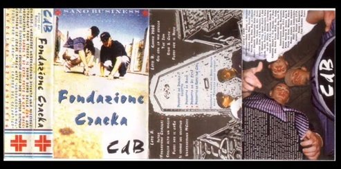 Cover dell'album 'Fondazione Cracka' di Cricca dei Balordi