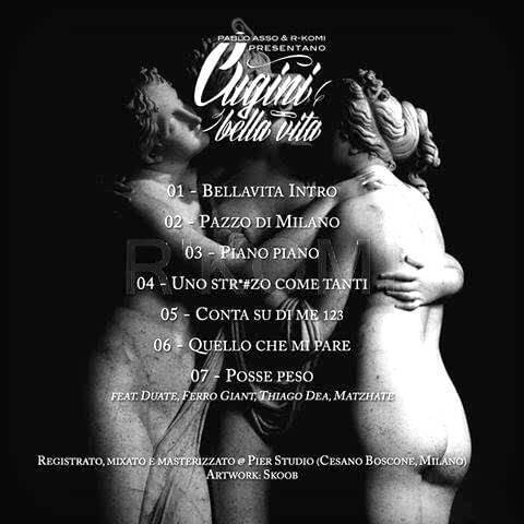 Cover dell'album 'Cugini Bella Vita EP' di Cugini Bellavita