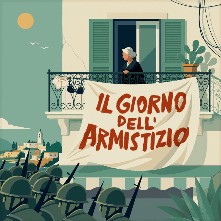 Cover della canzone 'Il Giorno dell’Armistizio' di Dargen D’Amico ft. Fabrizio Bosso, Pupo