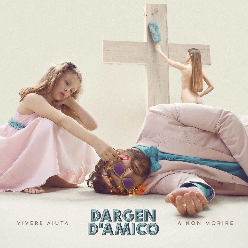 Cover dell'album 'Vivere aiuta a non morire' di Dargen D’Amico
