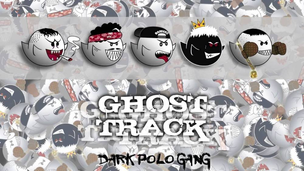 Cover della canzone 'Ghost Track' di Dark Polo Gang