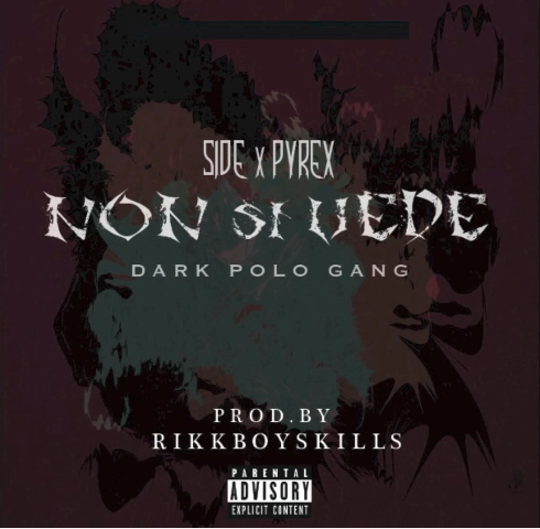 Cover della canzone 'Non si vede' di Dark Polo Gang