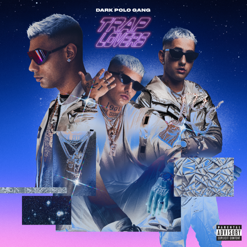 Cover dell'album 'Trap Lovers' di Dark Polo Gang
