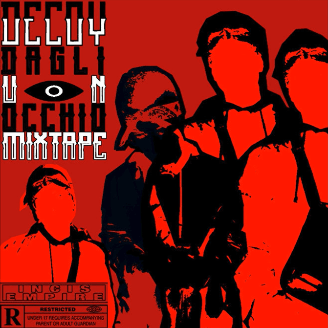 Cover dell'album 'DAGLI UN OCCHIO MIXTAPE' di Decoy Da Incis