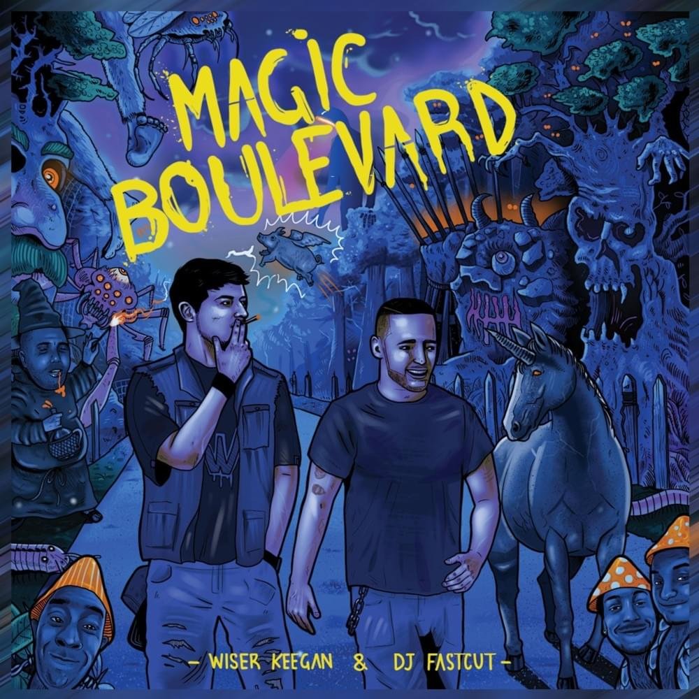 Cover dell'album 'Magic Boulevard' di DJ Fastcut, Wiser