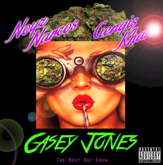 Cover della canzone 'Casey Jones' di DJ Gengis ft. Noyz Narcos