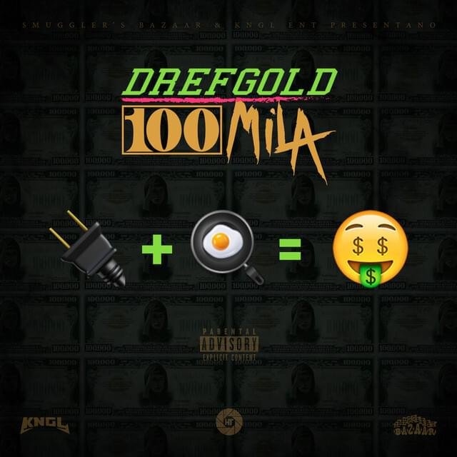 Cover della canzone '100MILA' di DrefGold