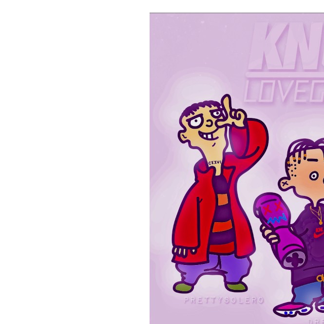 Cover della canzone 'KNGL LOVE GANG' di DrefGold ft. Inda, Pretty Solero