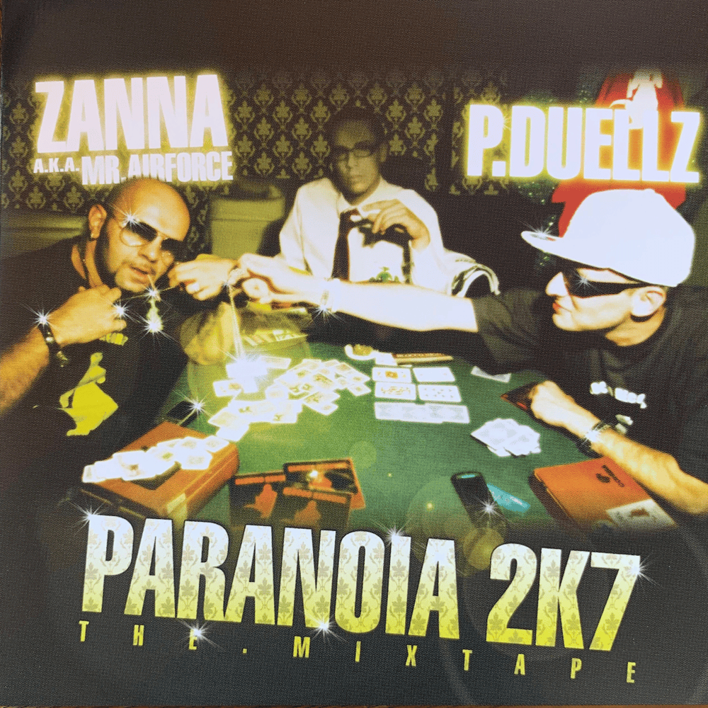 Cover dell'album 'PARANOIA 2K7 - THE MIXTAPE' di Duellz