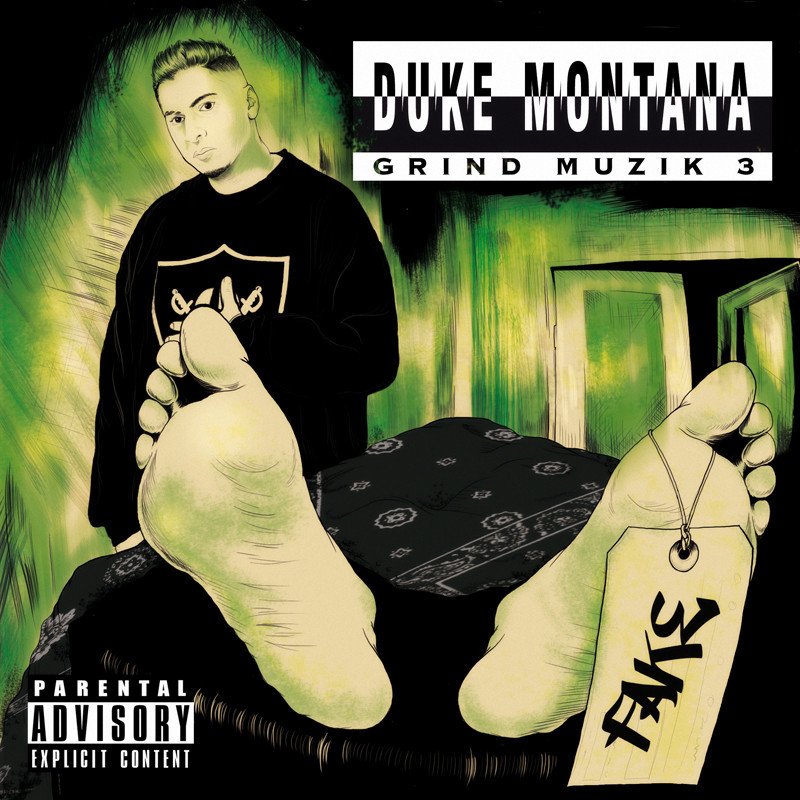 Cover dell'album 'Grind Muzik 3' di Duke Montana