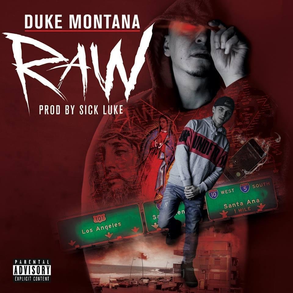 Cover dell'album 'Raw' di Duke Montana