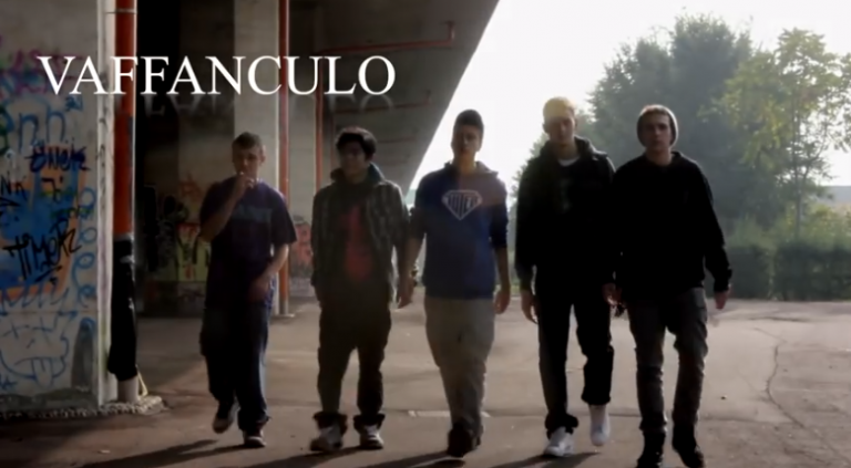 Cover della canzone 'Vaffanculo' di El Feo ft. Drowe, Fratma, Lazza, Shoda