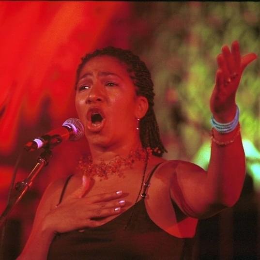 Foto di Elena Andújar, artista con ruolo nel rap italiano