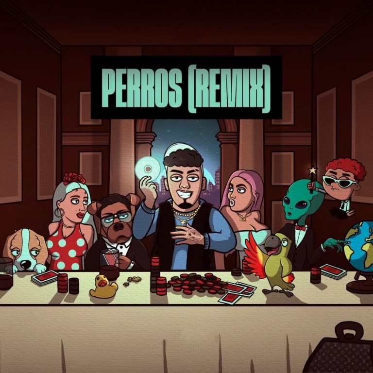 Cover della canzone 'Perros (Remix)' di Elilluminari, Kaydy Cain, VillaBanks