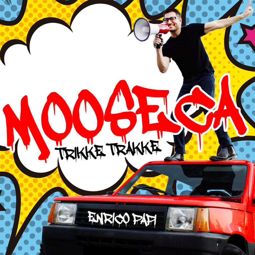 Cover della canzone 'Mooseca' di Enrico Papi