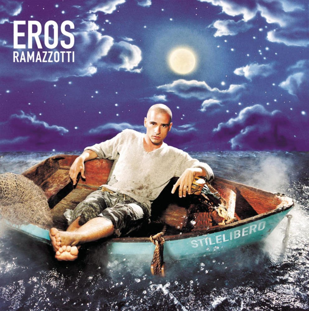 Cover dell'album 'Stilelibero' di Eros Ramazzotti