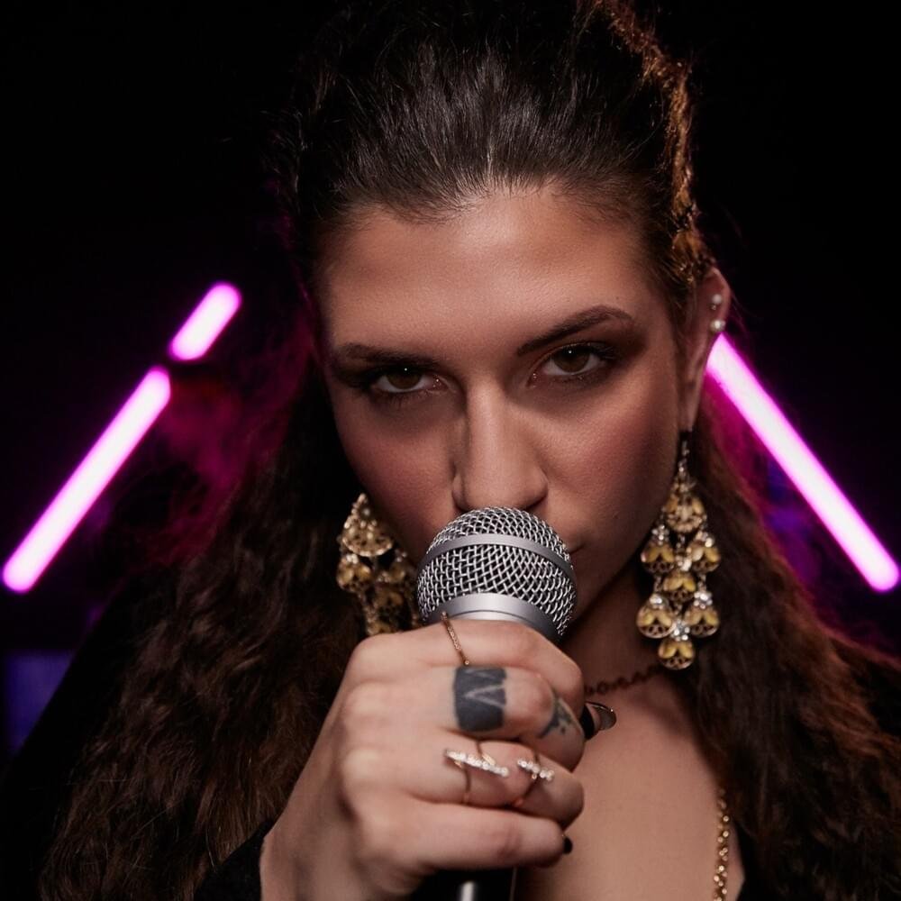 Foto di Eva Rea, artista con ruolo nel rap italiano