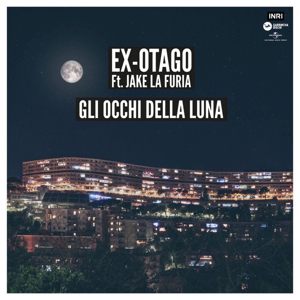 Cover della canzone 'Gli Occhi Della Luna (Remix)' di Ex-Otago ft. Jake La Furia