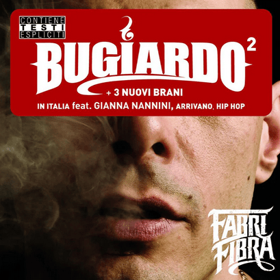 Cover dell'album 'Bugiardo² (New Version)' di Fabri Fibra