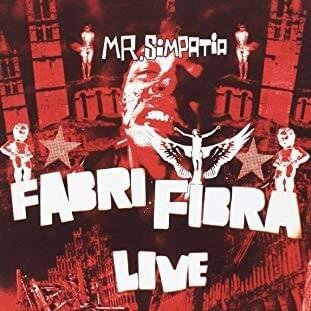 Cover dell'album 'Mr. Simpatia Live' di Fabri Fibra