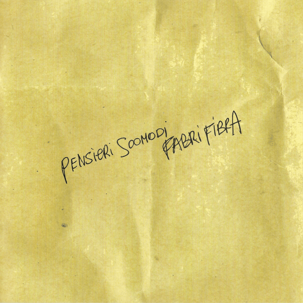 Cover dell'album 'Pensieri Scomodi' di Fabri Fibra