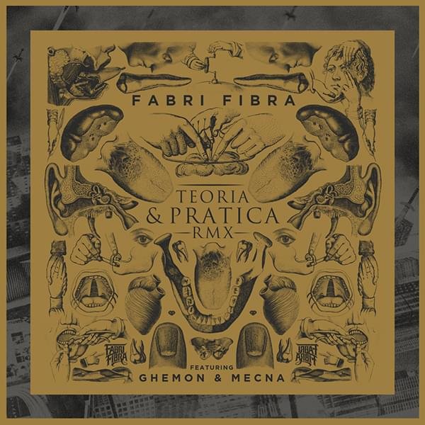 Cover della canzone 'Teoria E Pratica RMX' di Fabri Fibra ft. Ghemon, Mecna