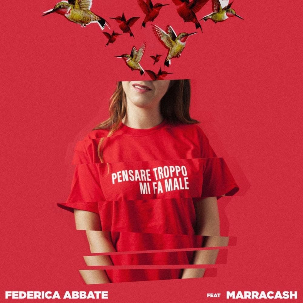 Cover della canzone 'Pensare troppo mi fa male' di Federica Abbate ft. Marracash