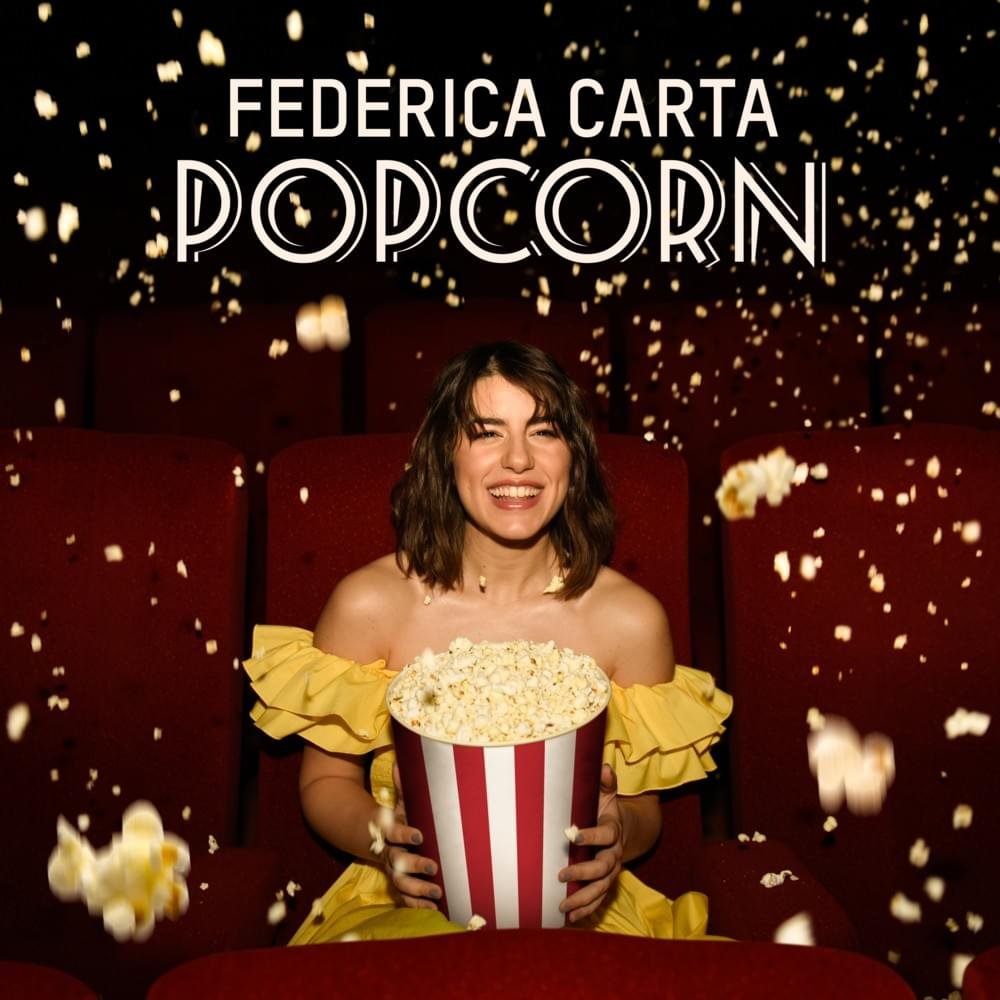 Cover dell'album 'Popcorn' di Federica Carta
