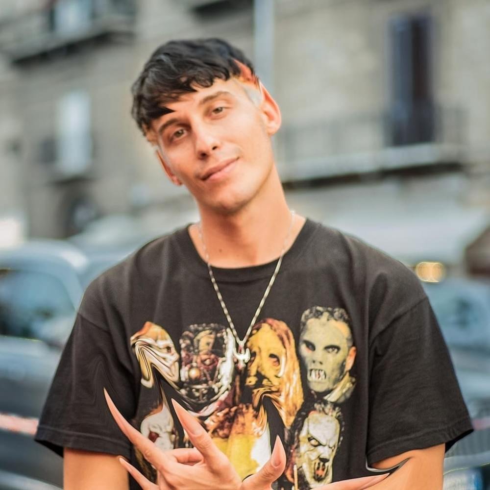Foto di Federico Busatto, artista con ruolo nel rap italiano