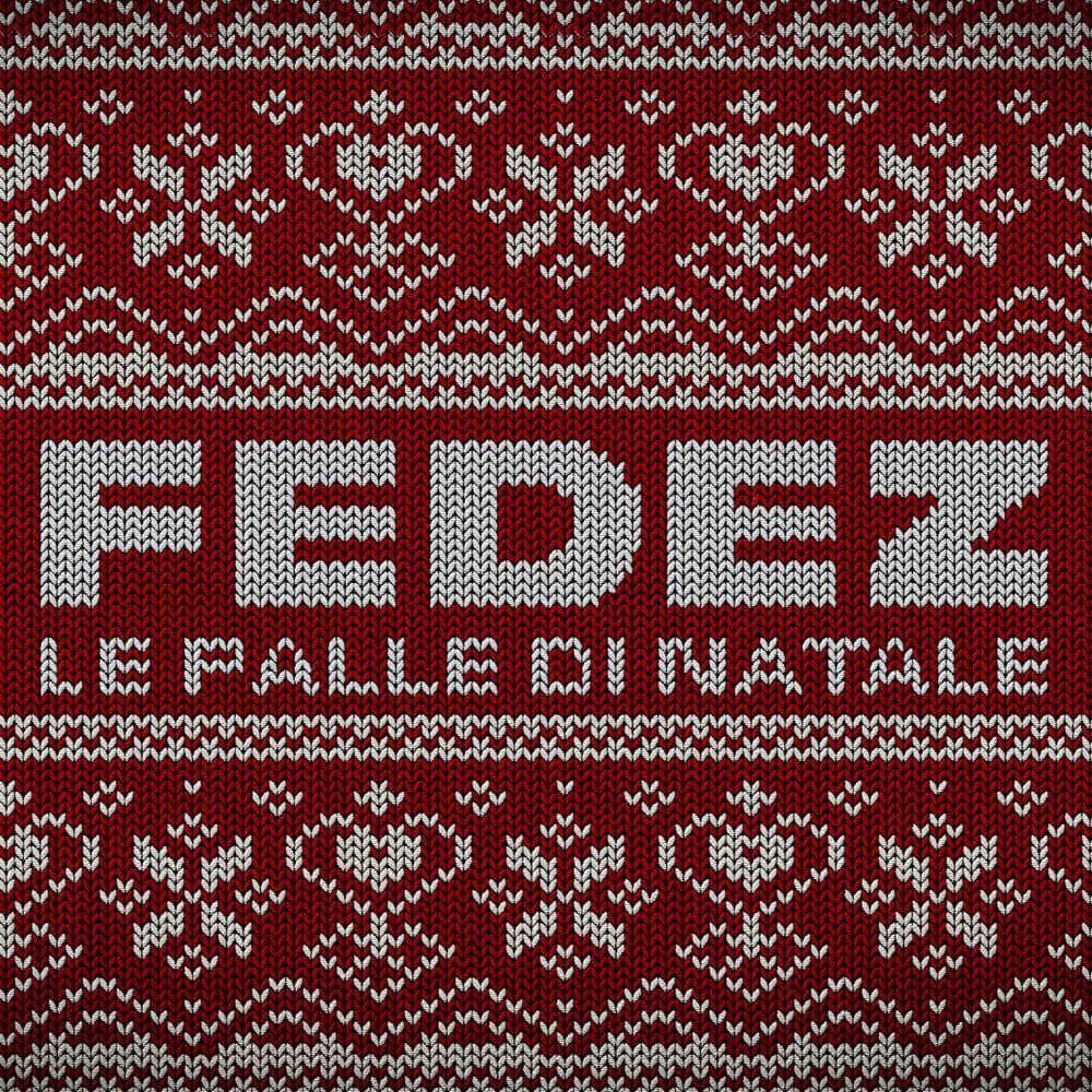 Cover della canzone 'Le palle di Natale' di Fedez
