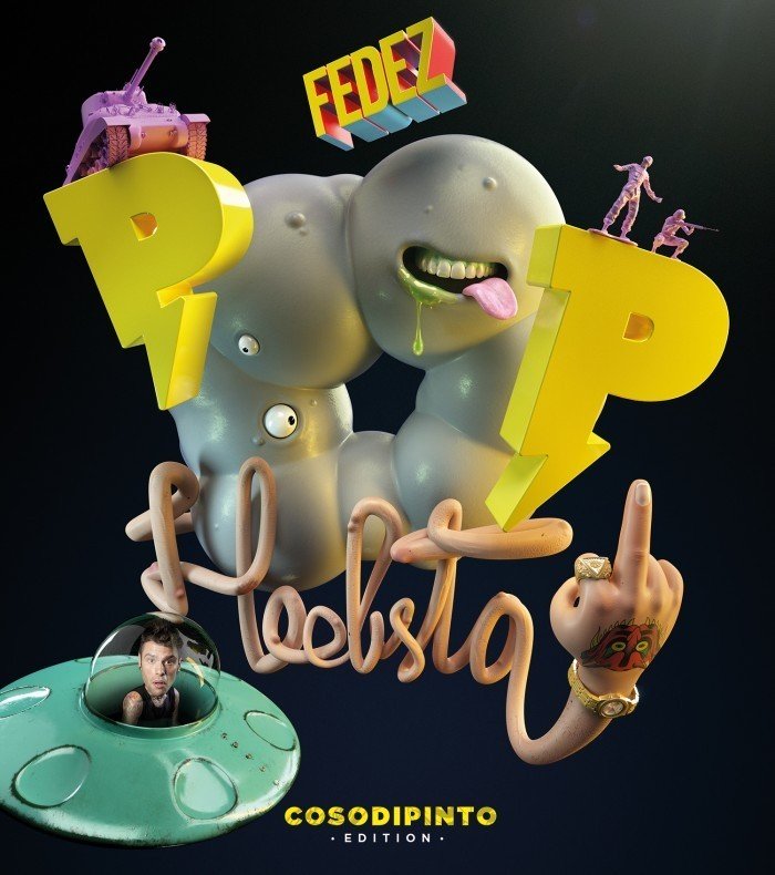 Cover dell'album 'Pop-Hoolista - Cosodipinto Edition' di Fedez