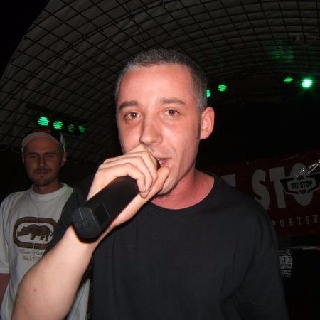 Foto di Franco Negrè, artista con ruolo nel rap italiano
