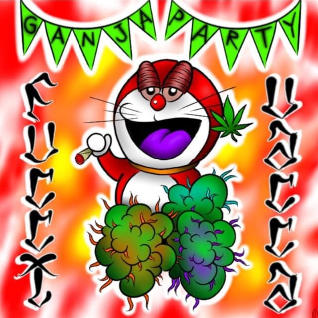 Cover della canzone 'Ganja Party' di Fucci Red ft. Vacca