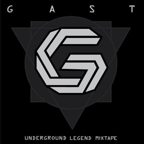 Cover dell'album 'Underground Legend Mixtape' di Gast