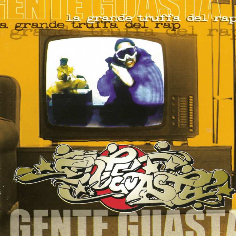 Cover dell'album 'La Grande Truffa Del Rap' di Gente Guasta