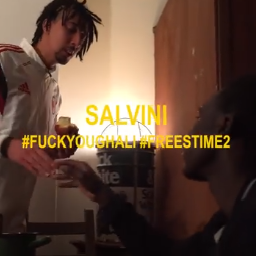 Cover della canzone 'Salvini (#FuckYouGhali 2)' di Ghali