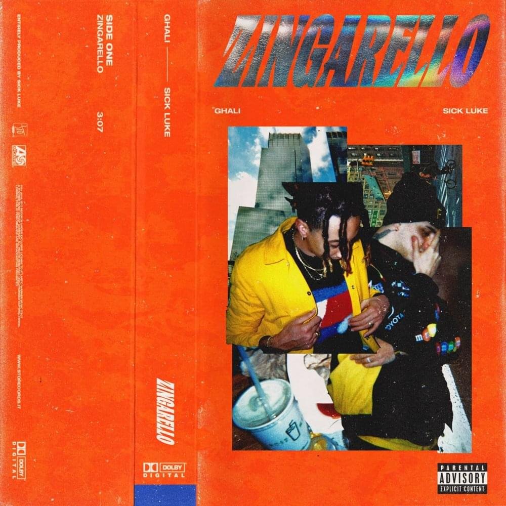 Cover della canzone 'Zingarello' di Ghali