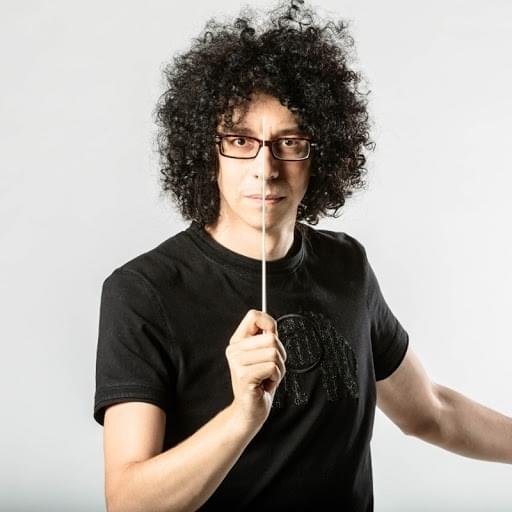 Foto di Giovanni Allevi, artista con ruolo nel rap italiano